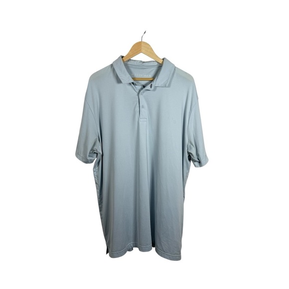 Mizzen + Main Phil Mickelson Men’s Golf Polo in Baby Blue Size XXL - Picture 1 of 9